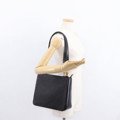 Bally Vintage Shoulder Bag Quilted leather, Black, Leather, Shoulder Bag