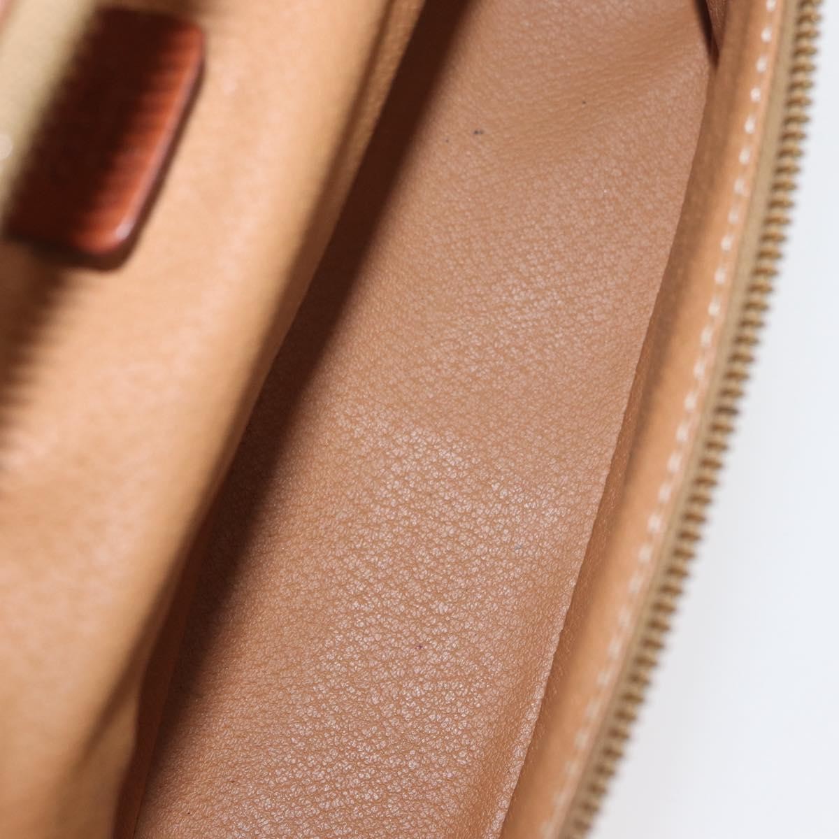 Celine Macadam Vanity Bag Canvas, Brown, Canvas, Clutch