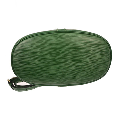 Louis Vuitton Randonnee Backpack Epi Leather, GREEN, LEATHER, Shoulder bag
