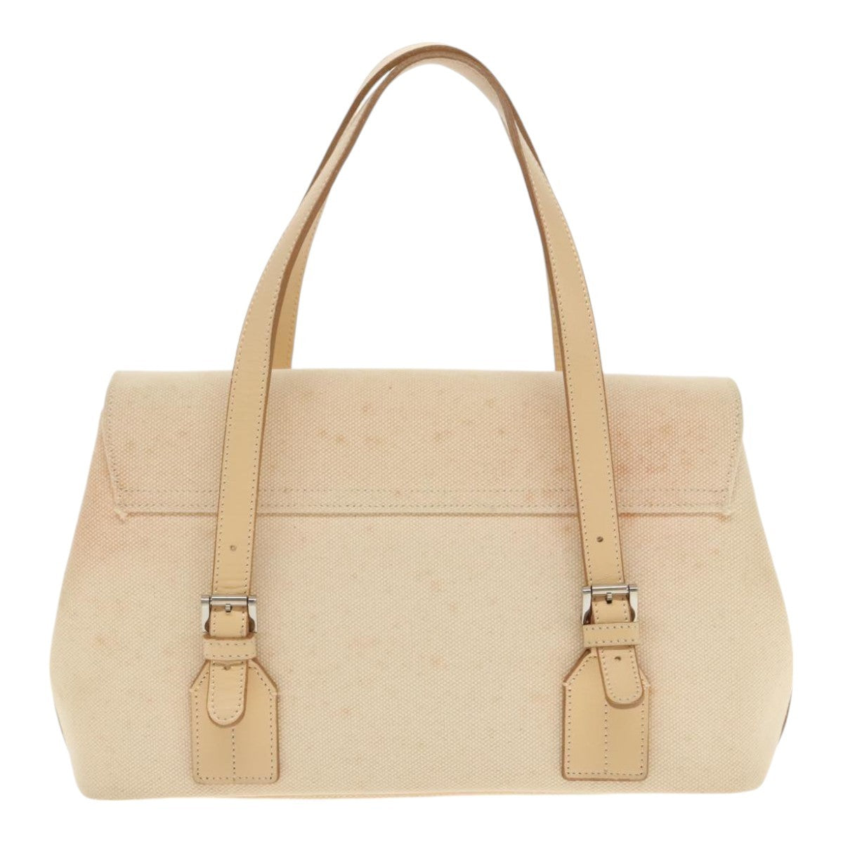 Burberry Vintage Handbag Canvas, BEIGE, CANVAS, Handbag