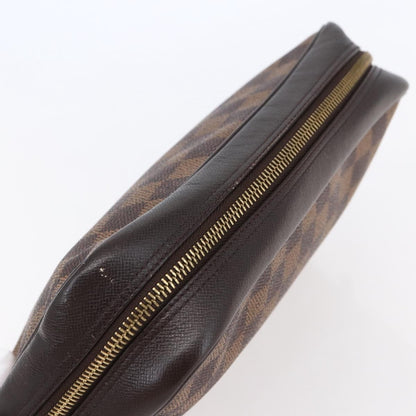 Louis Vuitton Trousse Toilette Damier Canvas, BROWN, CANVAS, Clutche & pouche