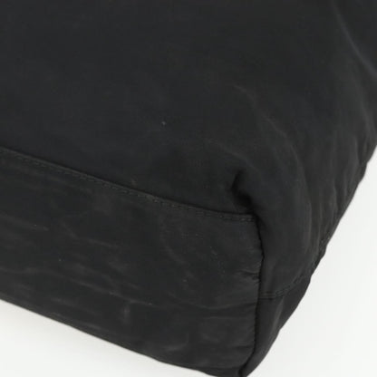 Prada Vintage Zip Tote Tessuto, BLACK, NYLON, Tote bag