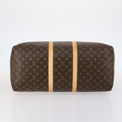 Louis Vuitton Keepall Bag Monogram Canvas, Brown, Canvas, Travel Bag