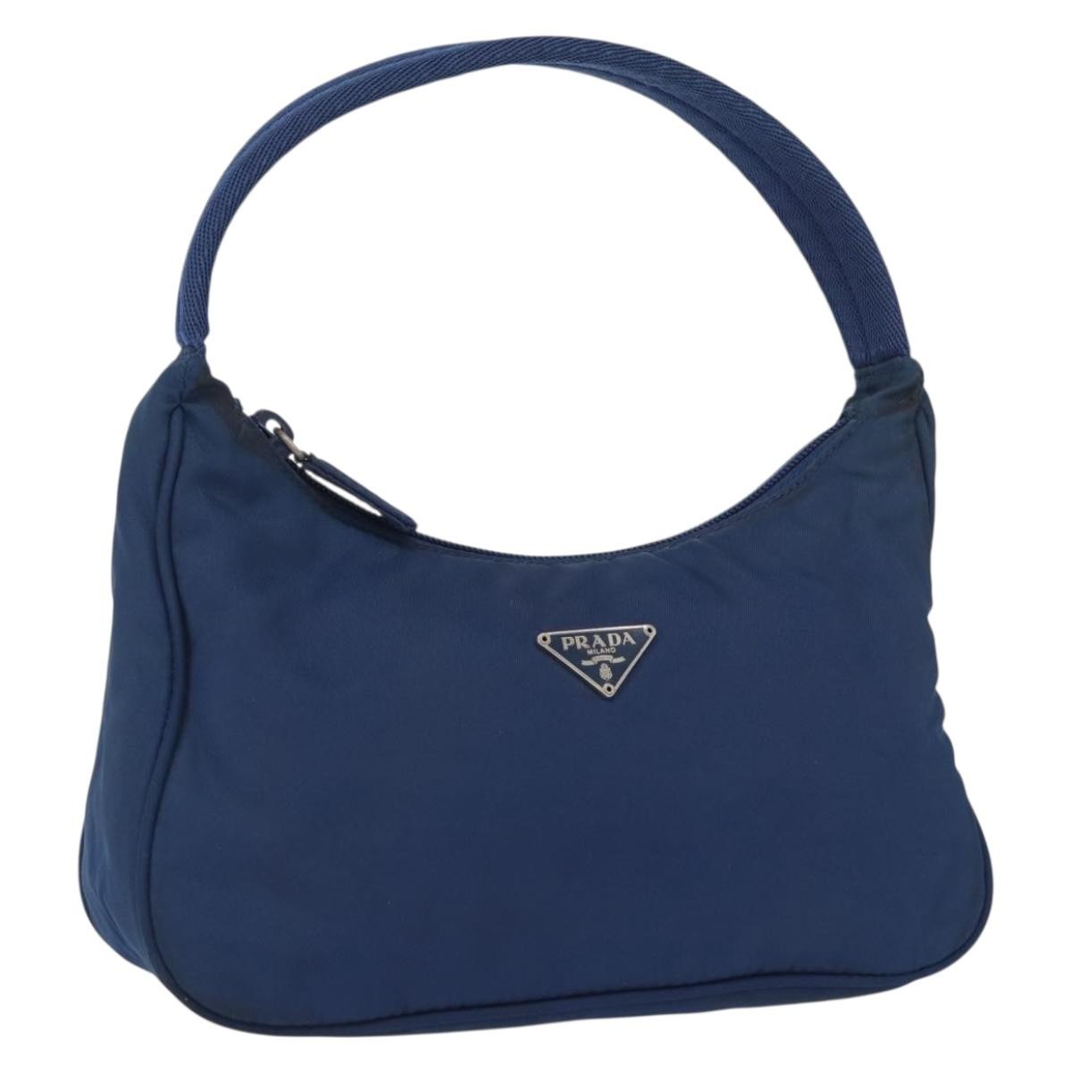 Prada Re-Edition 2000 Hobo Tessuto, BLUE, NYLON, Handbag