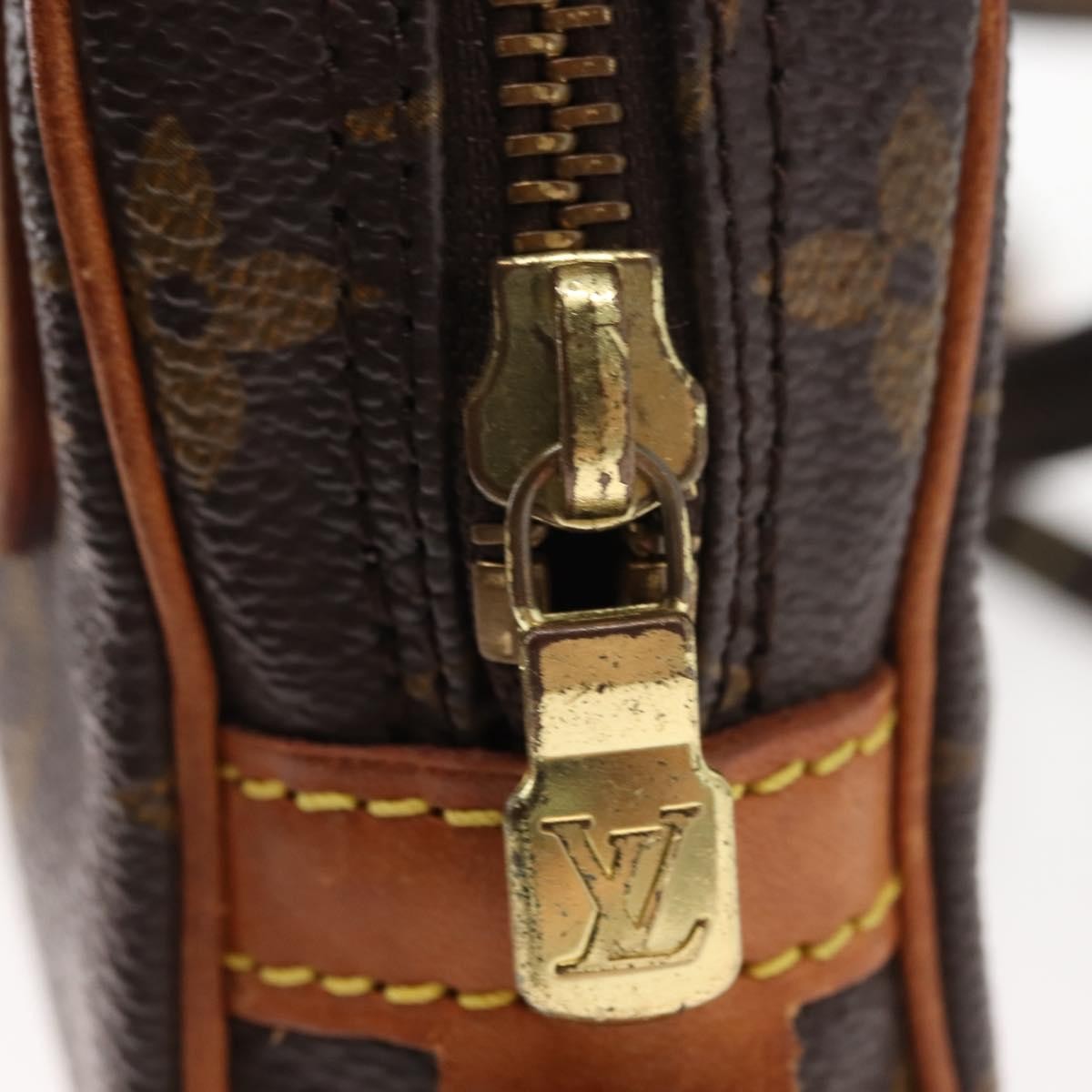Louis Vuitton Pochette Marly Bandouliere Bag Monogram Canvas, BROWN, CANVAS, Shoulder bag