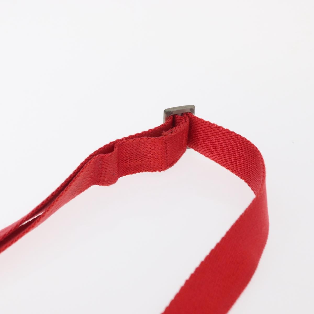 Prada Front Pocket Messenger Bag Tessuto, RED, NYLON, Shoulder bag