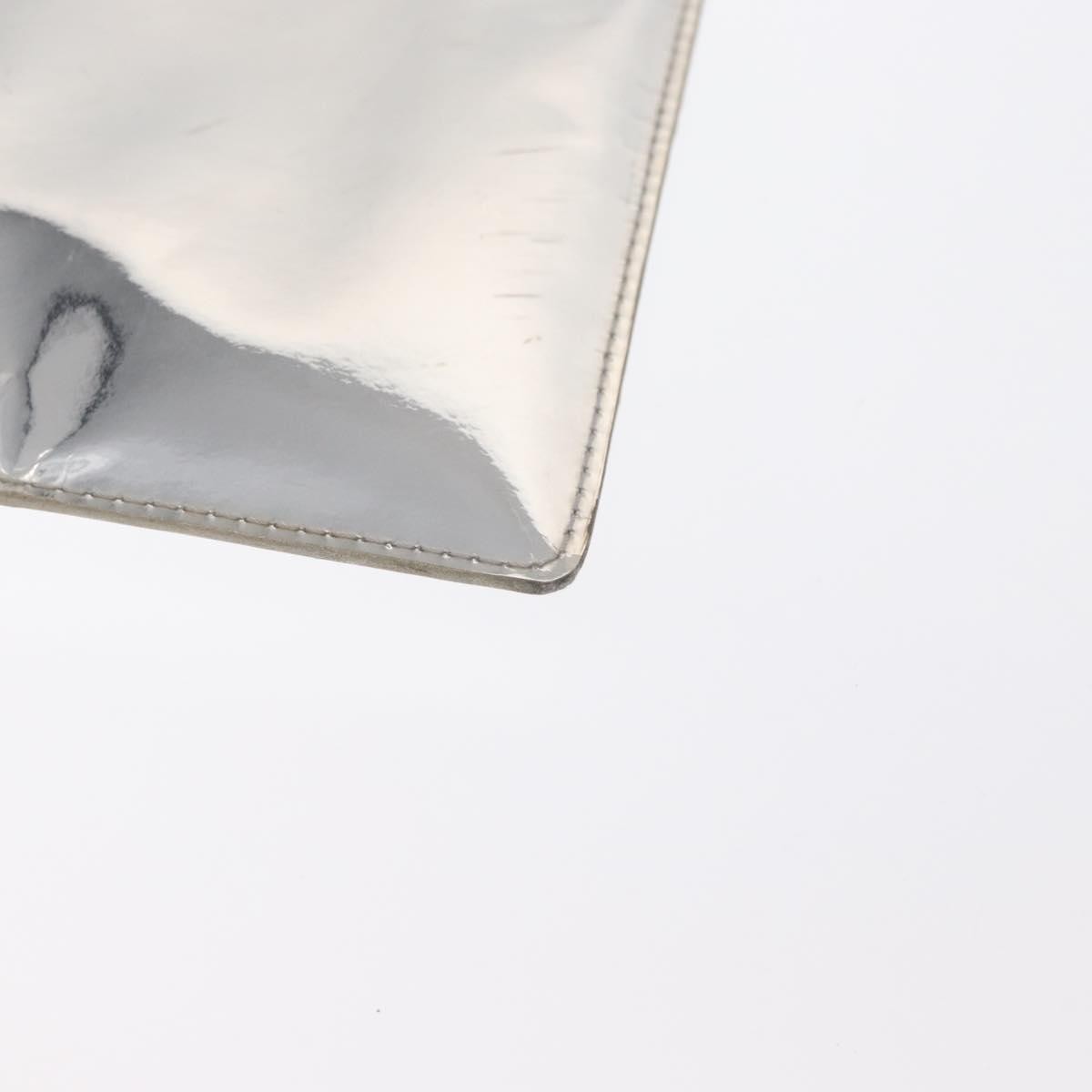 Louis Vuitton Pochette Clutch Monogram Miroir PVC, SILVER, PVC, Clutche & pouche