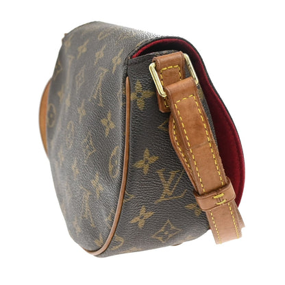 Louis Vuitton Tambourine Handbag Monogram Canvas, BROWN, CANVAS, Crossbody bag