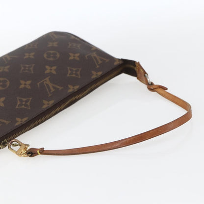 Louis Vuitton Pochette Accessoires NM Monogram Canvas, BROWN, CANVAS, Clutche & pouche