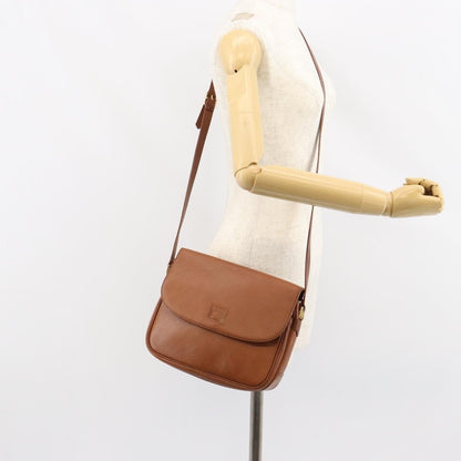 Burberry Flap Shoulder Bag Leather, BEIGE, LEATHER, Shoulder bag