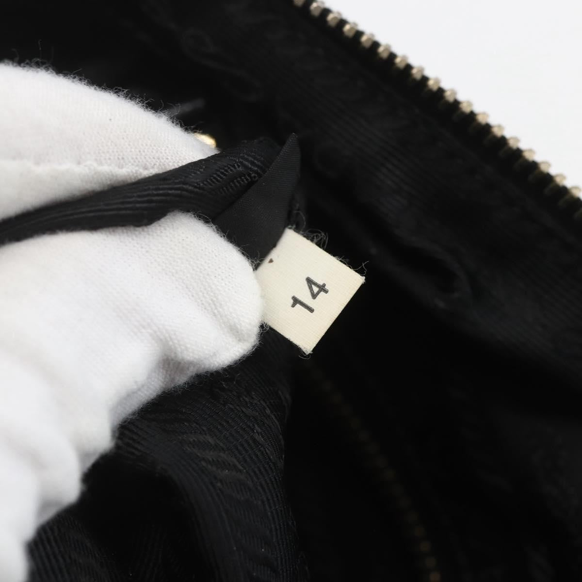 Prada Belted Tote Tessuto, BLACK, NYLON, Tote bag