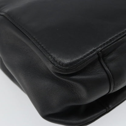Loewe Vintage Handbag Leather, BLACK, LEATHER, Handbag