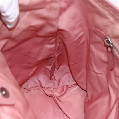 Prada Vintage Tote Tessuto, PINK, NYLON, Tote bag