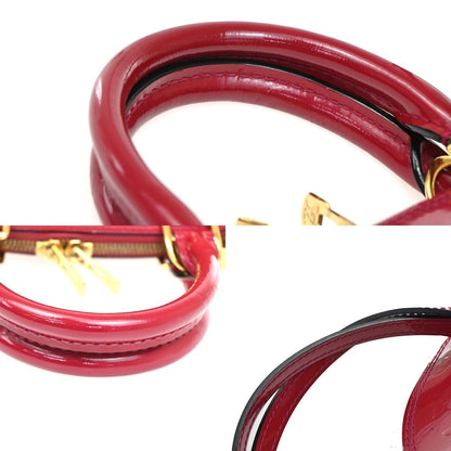 Louis Vuitton Alma Handbag Monogram Vernis, PINK, PATENT_LEATHER, Handbag