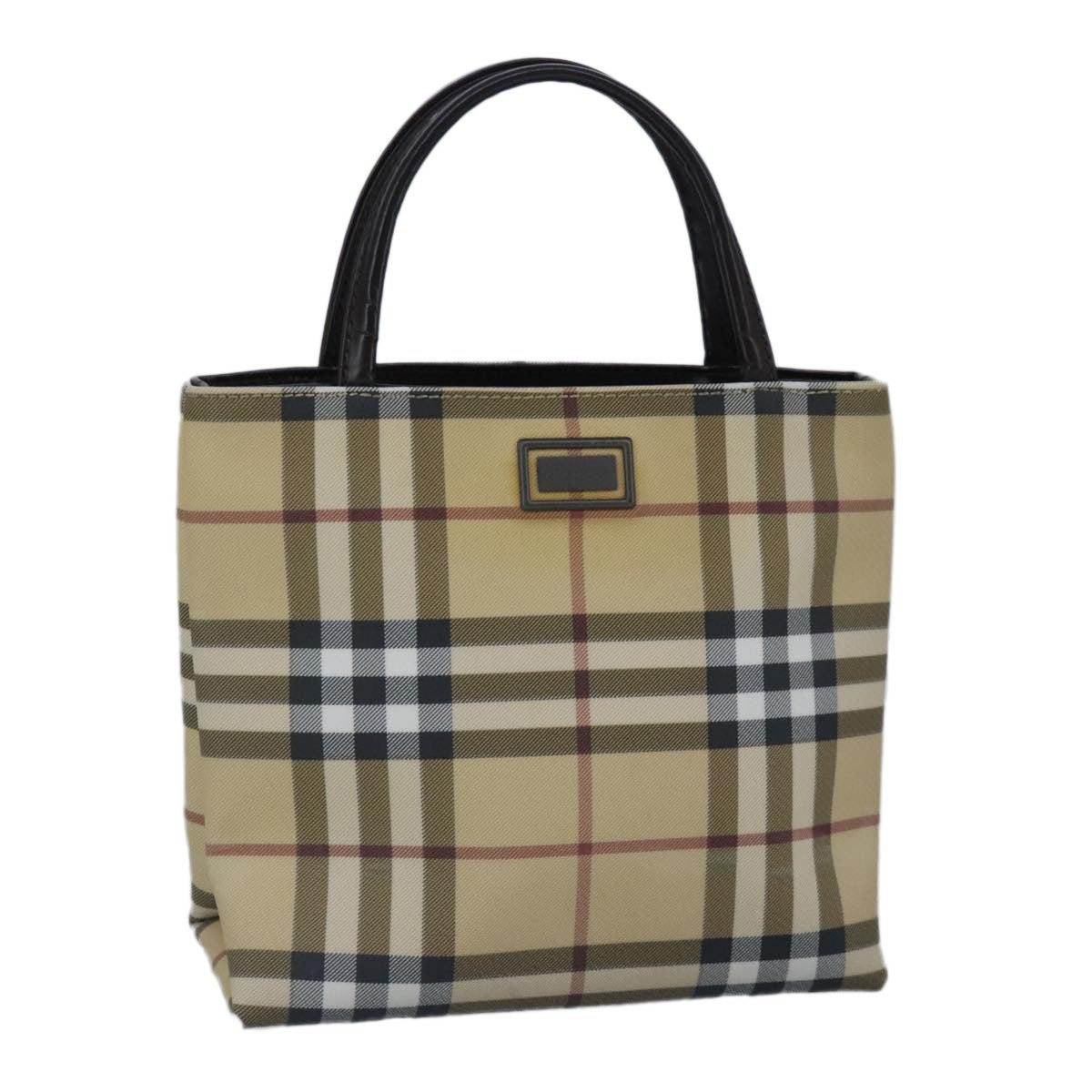 Burberry Nova Check Tote canvas check pattern, BEIGE, CANVAS, Handbag