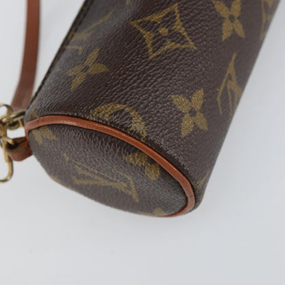 Louis Vuitton Papillon Pochette Monogram Canvas, BROWN, CANVAS, Clutche & pouche