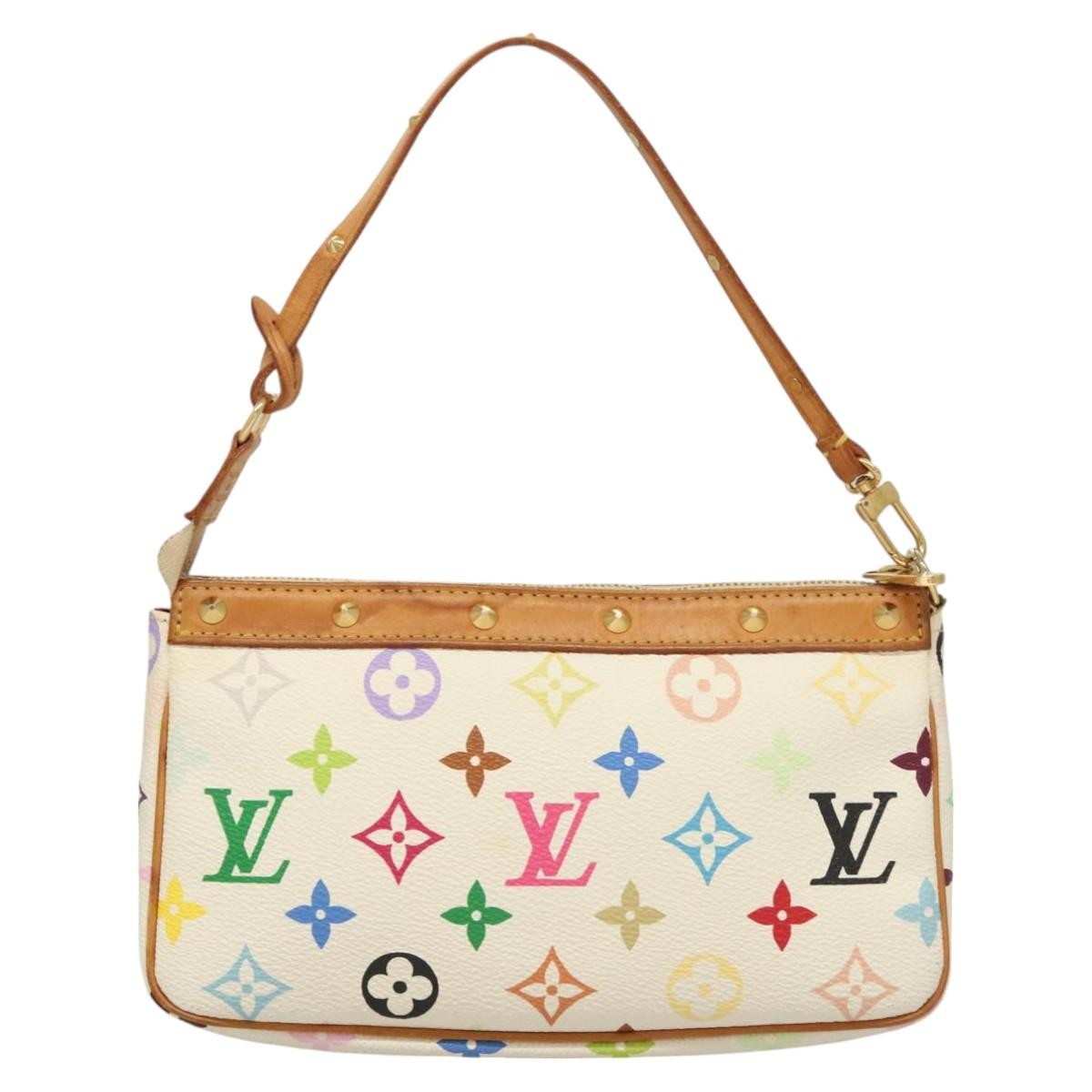 Louis Vuitton Pochette Accessoires Monogram Multicolor, MULTICOLOUR, CANVAS, Clutche & pouche