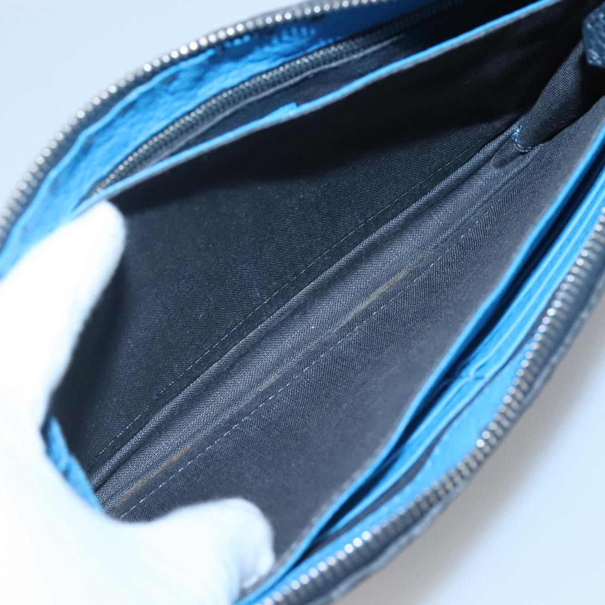 Fendi Selleria Zip Pouch Leather, Black, Leather, Clutch
