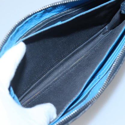 Fendi Selleria Zip Pouch Leather, Black, Leather, Clutch