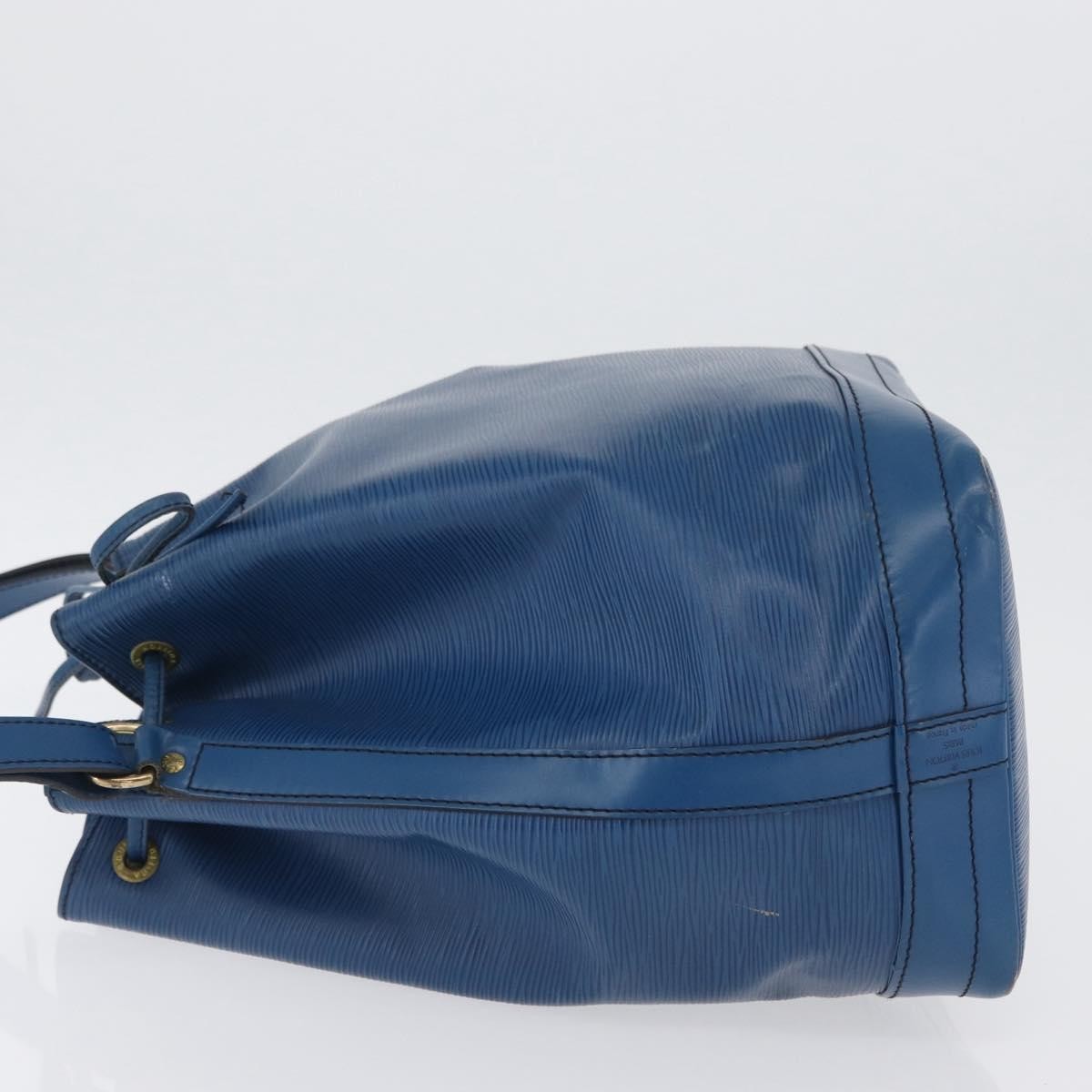 Louis Vuitton Petit Noe NM Handbag Epi Leather, BLUE, LEATHER, Shoulder bag