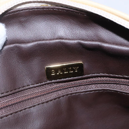 Bally Vintage Shoulder Bag Quilted leather, ECRU, LEATHER, Shoulder bag