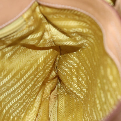 Prada Vintage Shoulder Bag Tessuto, Yellow, Nylon, Shoulder Bag