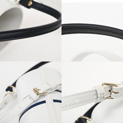 Christian Dior Vibe Bottle Holder Bag Printed Leather, White, Leather, Shoulder Bag