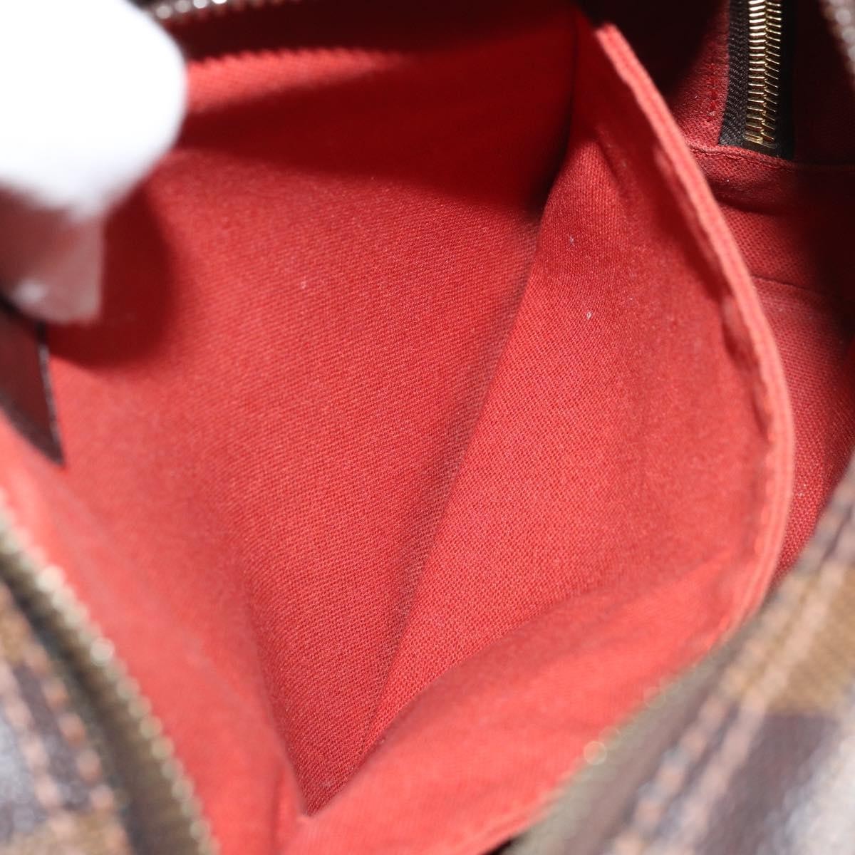 Louis Vuitton Olav Handbag Damier, BROWN, CANVAS, Shoulder bag