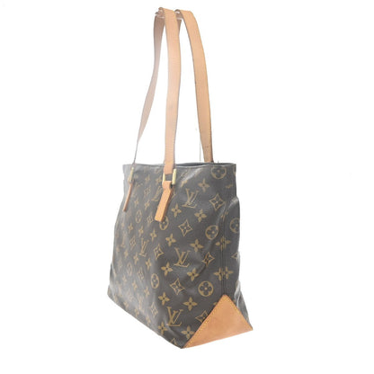 Louis Vuitton Cabas Piano Monogram Canvas, BROWN, LEATHER, Shoulder bag