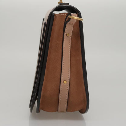 Chloe Nile Crossbody Bag Leather, PINK, LEATHER, Crossbody bag