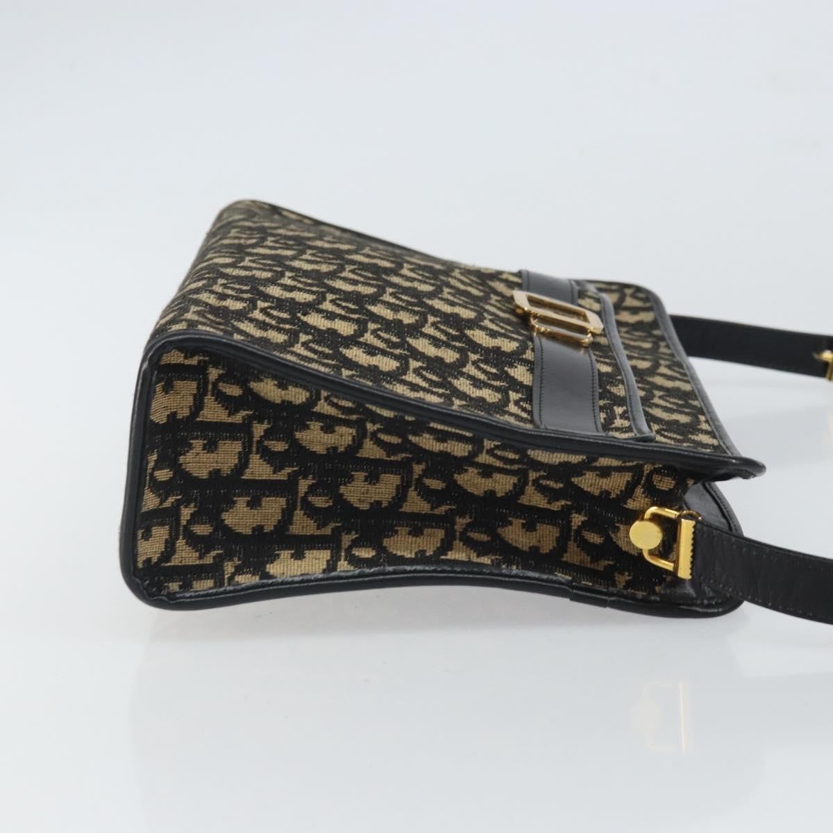 Christian Dior Trotter shoulder bag Canvas, NAVY, CANVAS, Shoulder bag