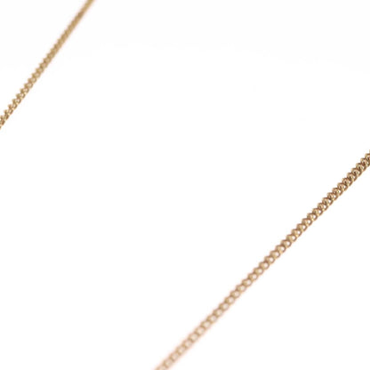 Christian Dior Vintage CD Pendant Necklace Metal, GOLD, METAL, Necklace