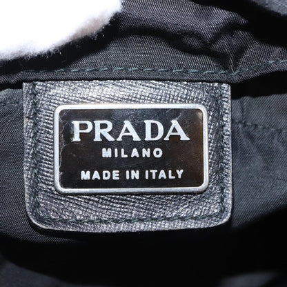 Prada Double Front Pocket Backpack Tessuto, BLACK, NYLON, Backpack