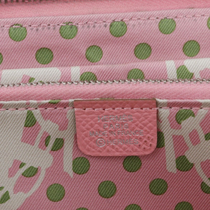 Hermes Azap Zip Around Wallet Epsom, PINK, LEATHER, Wallets