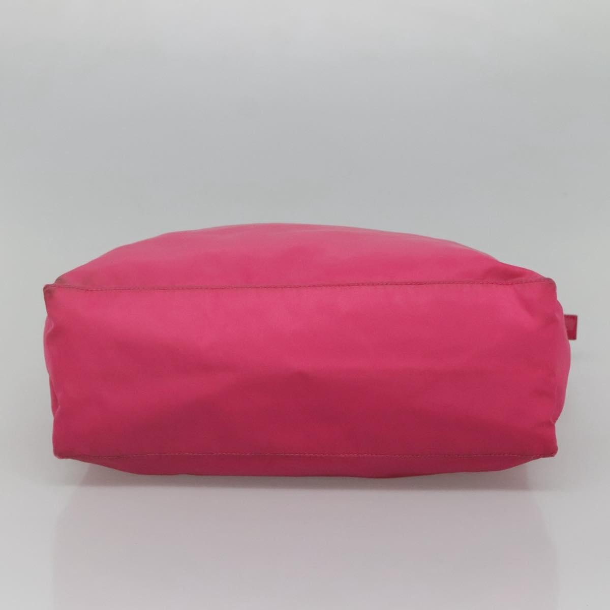 Prada Vela Convertible Tote Tessuto, PINK, NYLON, Tote bag