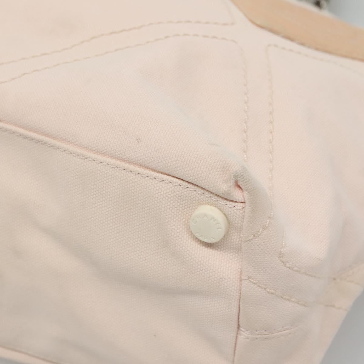 Chanel Vintage Cruise Line No.5 Tote Quilted Canvas, ECRU, CANVAS, Tote bag