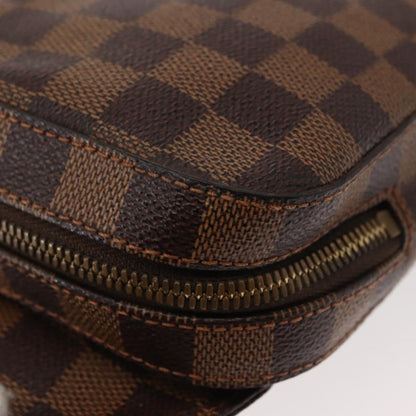 Louis Vuitton Geronimos Waist Bag Damier, BROWN, CANVAS, Shoulder bag