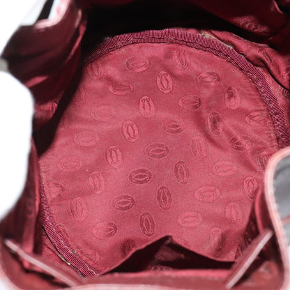 cartier Must de cartier bag Leather, BURGUNDY, LEATHER, Shoulder bag
