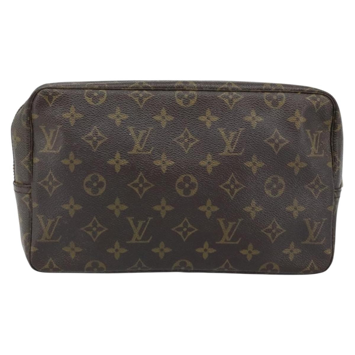 Louis Vuitton Trousse Toilette Monogram Canvas, BROWN, CANVAS, Clutche & pouche