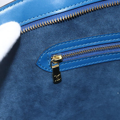 Louis Vuitton Saint Jacques Handbag Epi Leather, BLUE, LEATHER, Shoulder bag