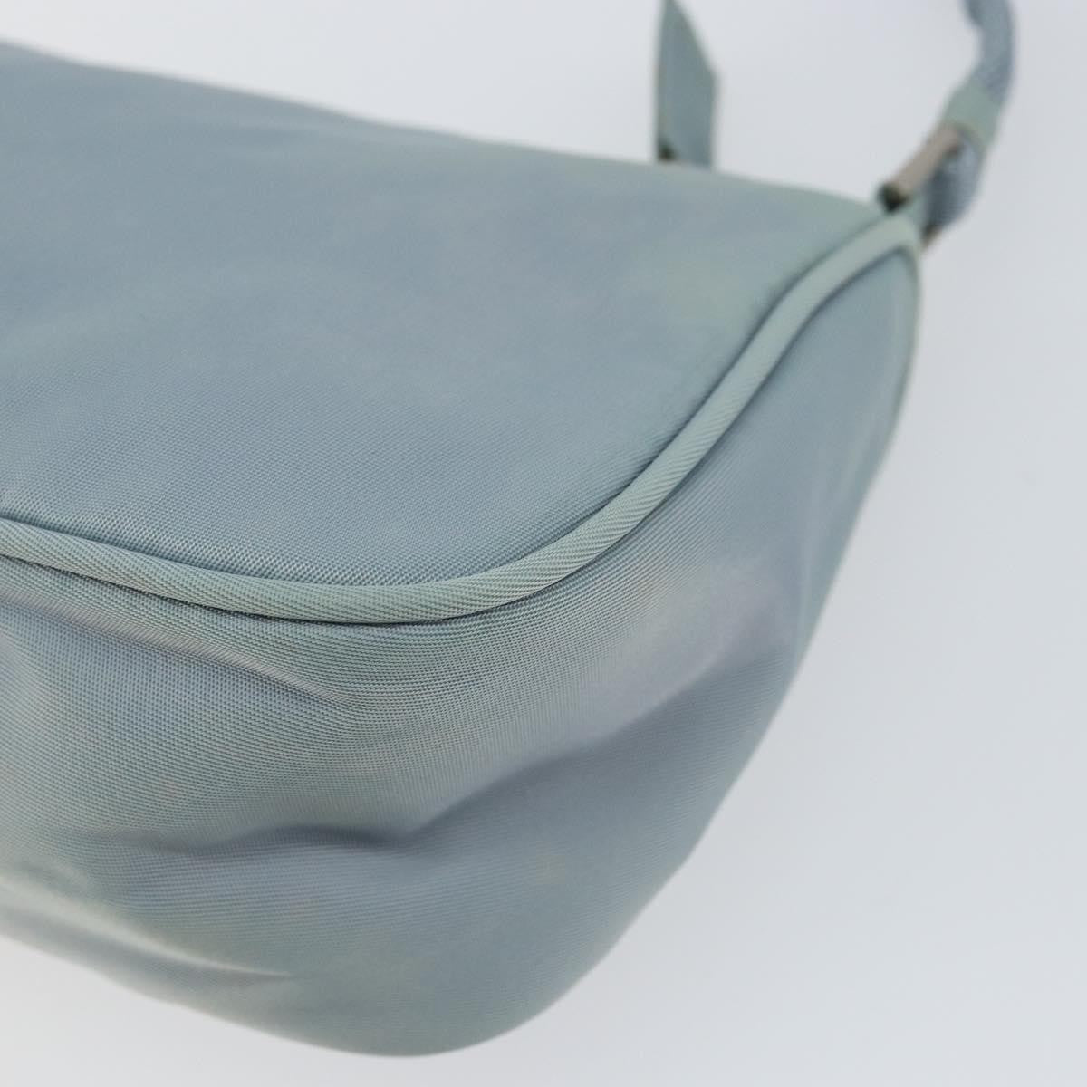 Prada Pochette Shoulder Bag Tessuto, BLUE, NYLON, Clutche & pouche