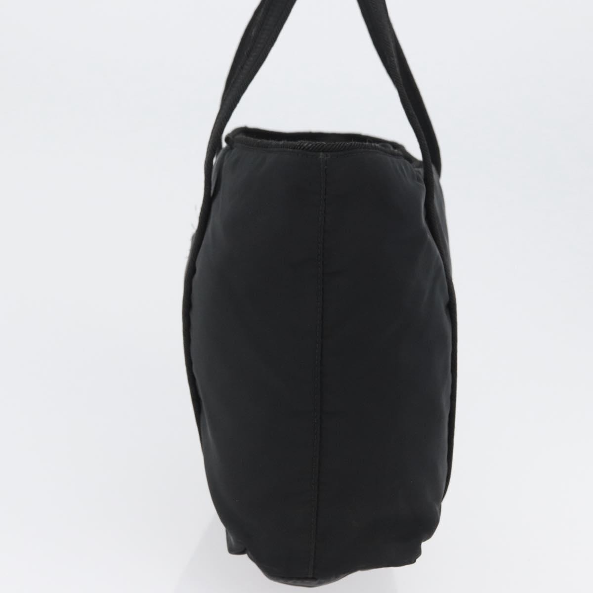 Prada Vintage Zip Tote Tessuto, BLACK, NYLON, Tote bag