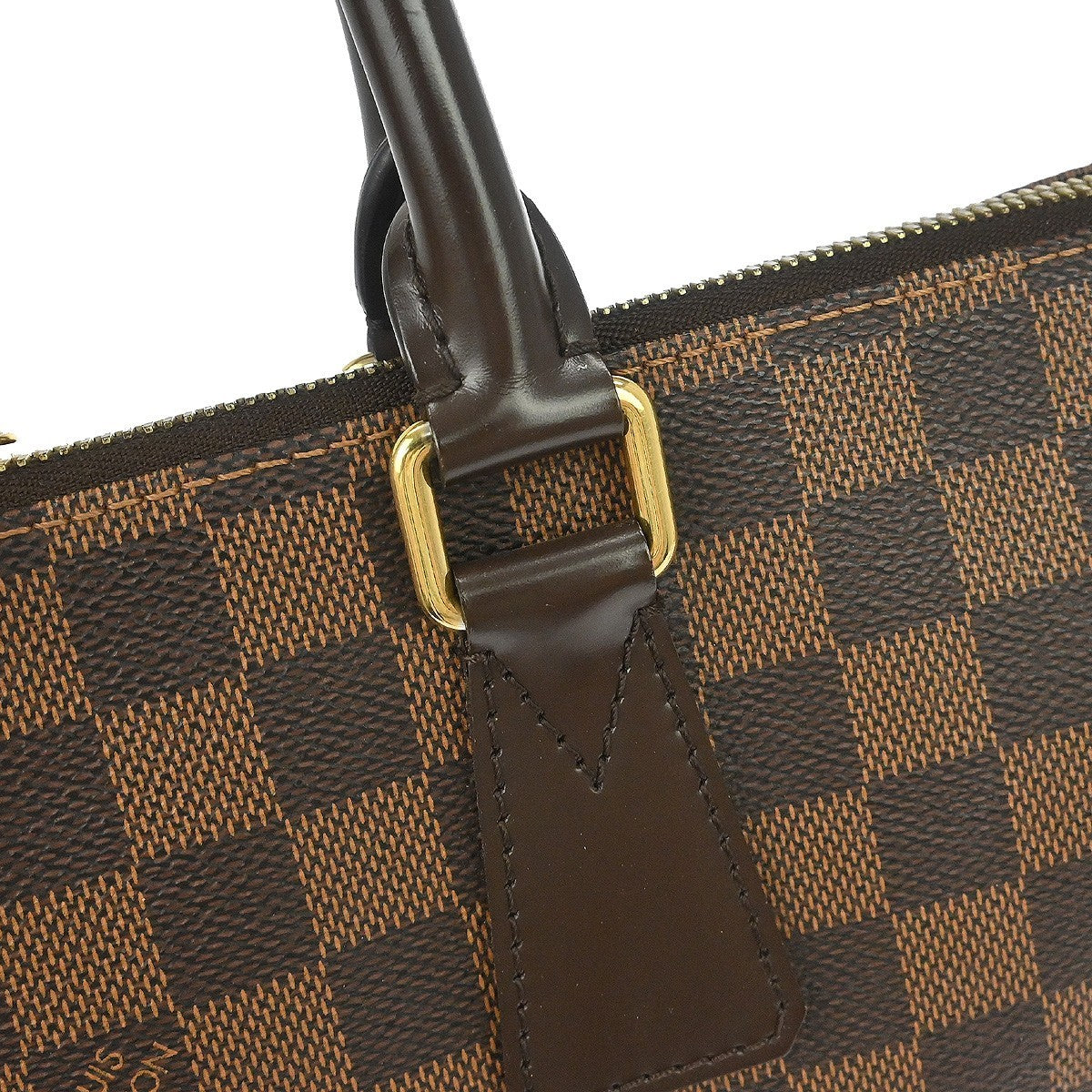 Louis Vuitton Porte-Documents Jour Bag Damier, BROWN, CANVAS, Briefcase