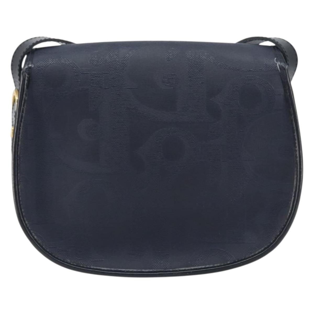Christian Dior Trotter shoulder bag Canvas, NAVY, CANVAS, Shoulder bag