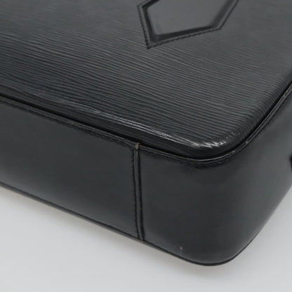 Louis Vuitton Voltaire Handbag Epi Leather, BLACK, LEATHER, Handbag