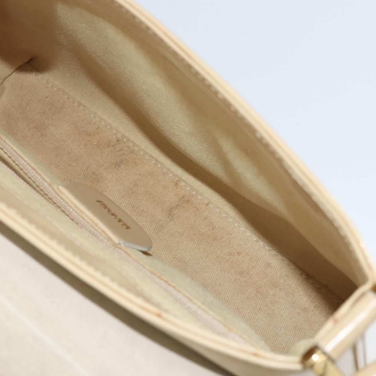 Gucci Vintage Shoulder Bag Patent leather, BEIGE, PATENT_LEATHER, Shoulder bag