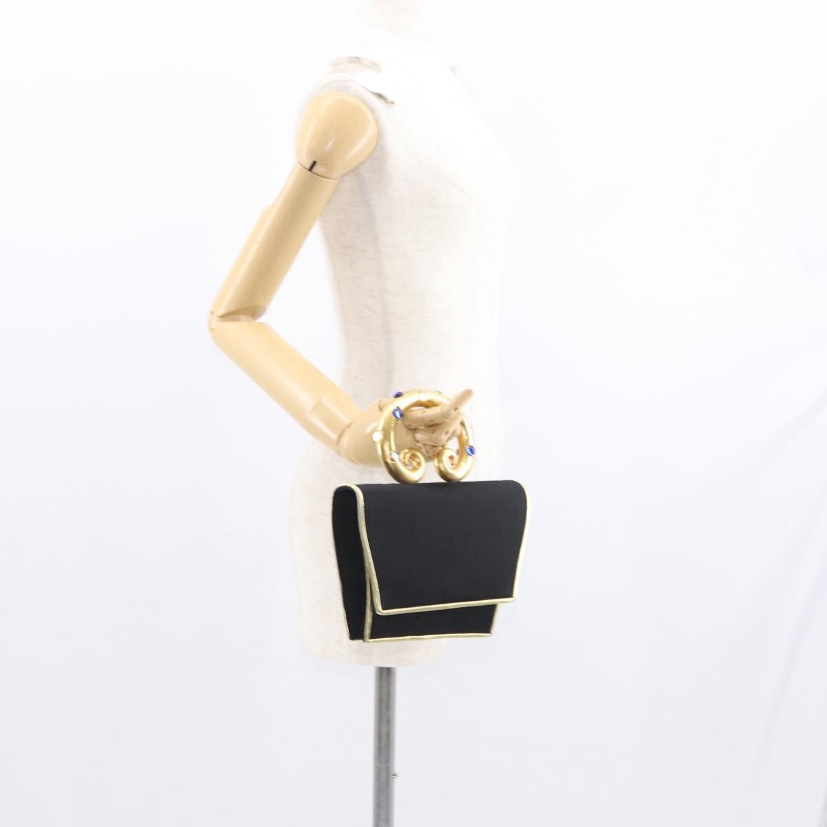 Givenchy Vintage Handbag Nylon, BLACK, NYLON, Handbag