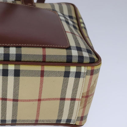 Burberry Regent Tote Haymarket Coated Canvas, BEIGE, PVC, Handbag