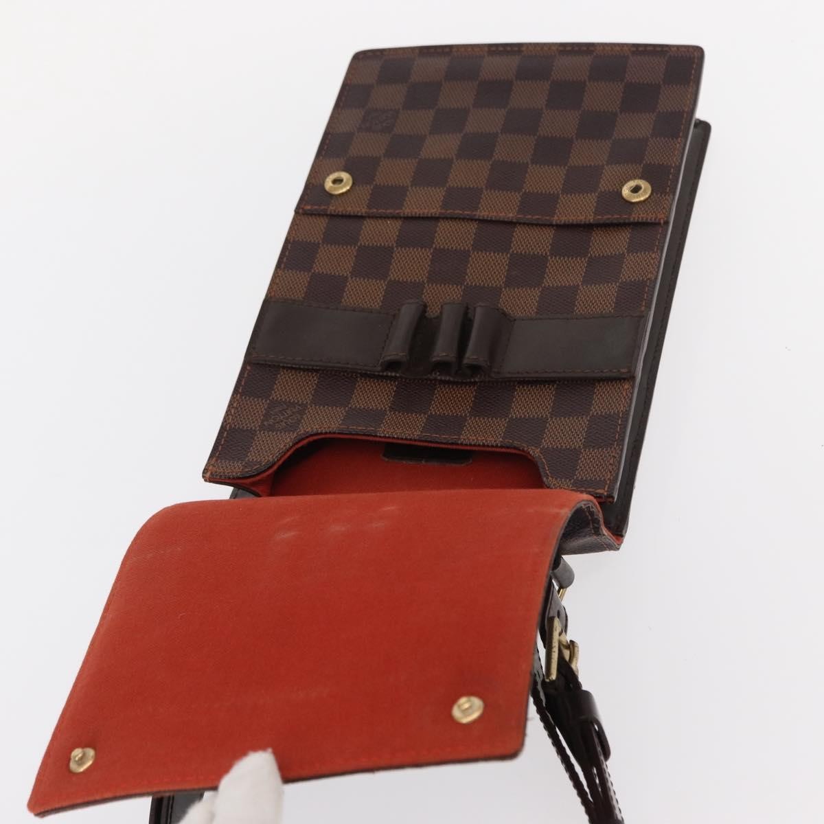Louis Vuitton Portobello Messenger Damier, BROWN, CANVAS, Shoulder bag