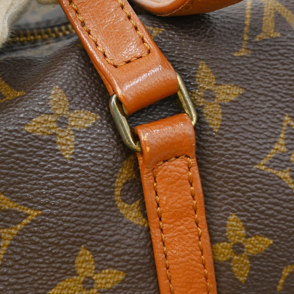 Louis Vuitton Papillon Handbag Monogram Canvas, Brown, Canvas, Handbag